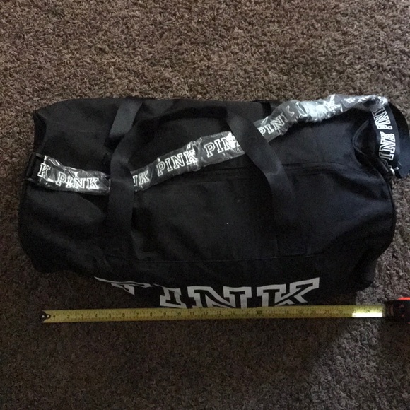 Pink Duffle Bag with Water bottle (sold) - Picture 2 of 3